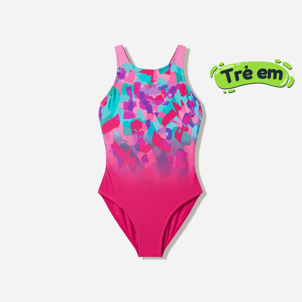 Đồ Bơi Một Mảnh Bé Gái Speedo Print Pulseback - Supersports Vietnam
