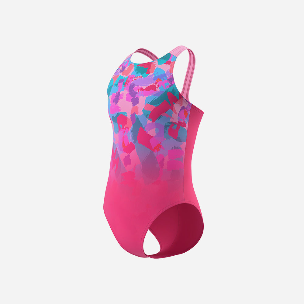 Đồ Bơi Một Mảnh Bé Gái Speedo Print Pulseback - Supersports Vietnam