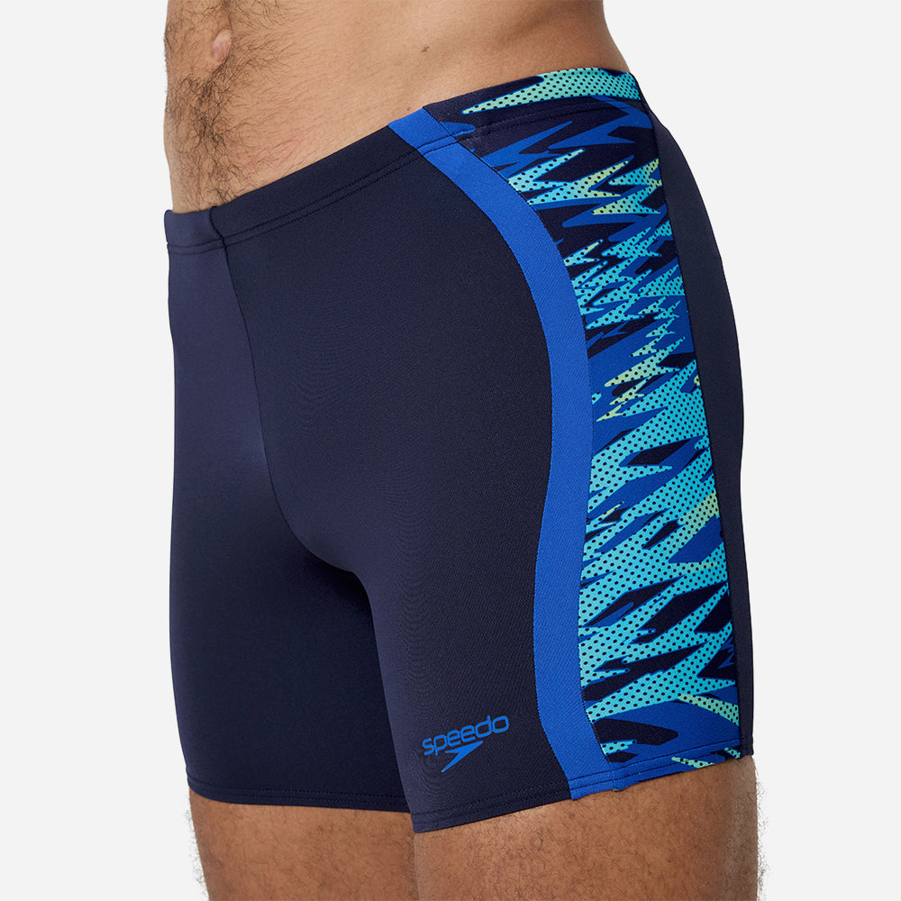Quần Bơi Nam Speedo Hyperboom Splice Mid - Xanh Dương - Supersports Vietnam