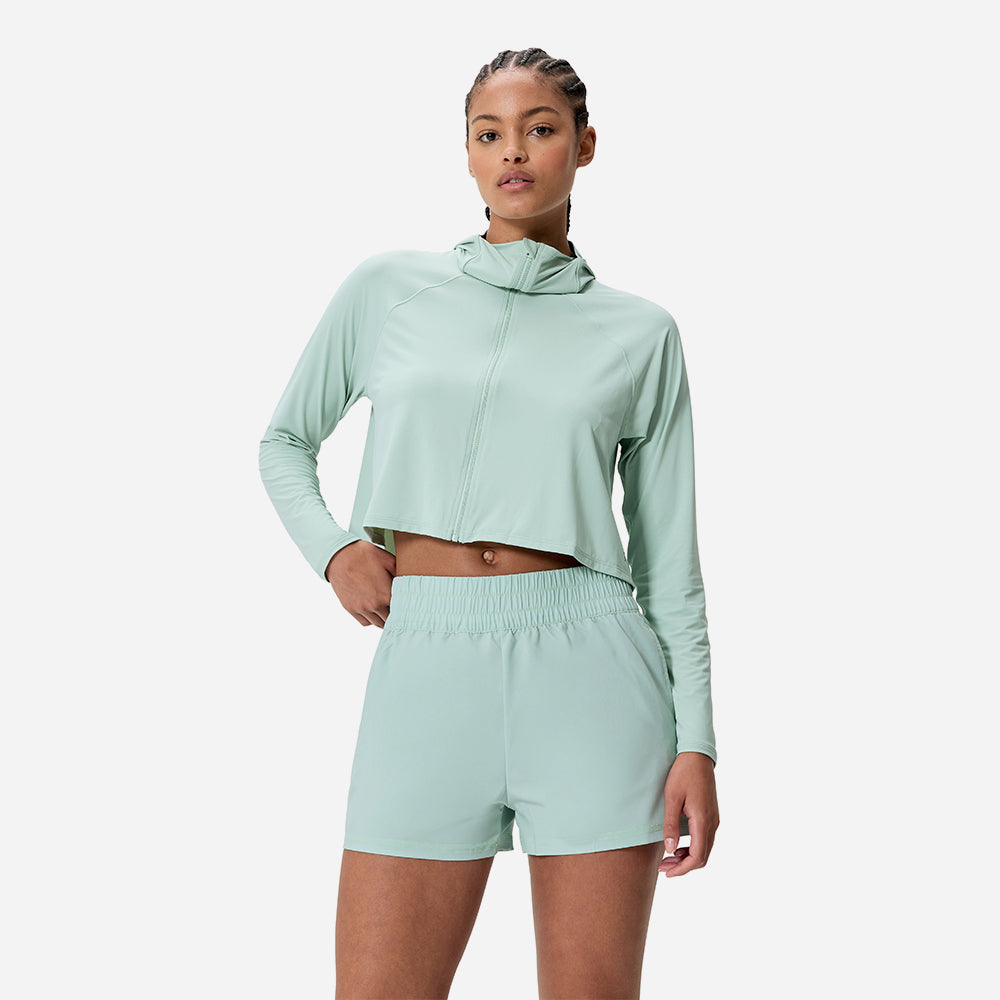 Quần Bơi Nữ Speedo Solid Swim 13.5" - Xanh Mint - Supersports Vietnam