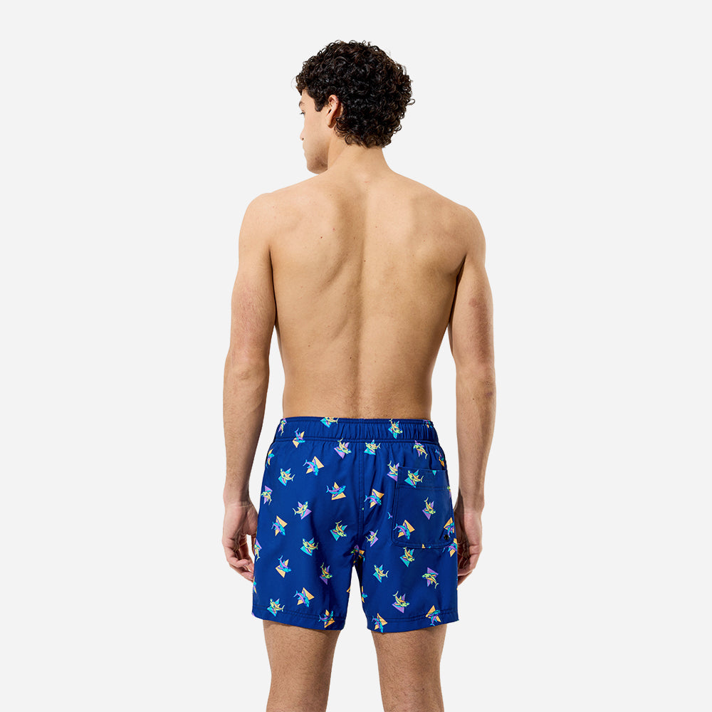 Quần Bơi Nam Speedo Print Redondo Edge 16 Inch - Xanh Dương - Supersports Vietnam