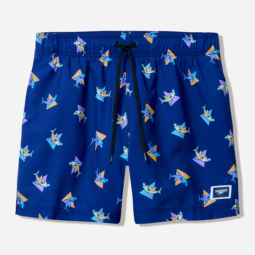 Quần Bơi Nam Speedo Print Redondo Edge 16 Inch - Xanh Dương - Supersports Vietnam
