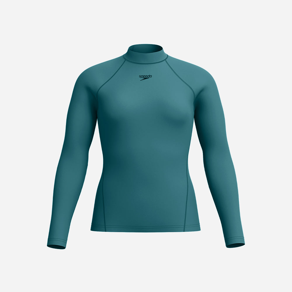 Áo Bơi Chống Nắng Nữ Speedo Endurance+ - Xanh Navy - Supersports Vietnam