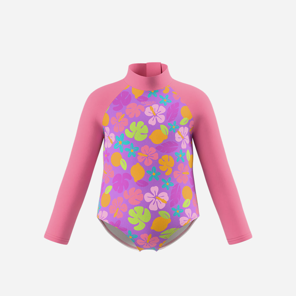 Đồ Bơi Một Mảnh Chống Nắng Trẻ Em Speedo Long Sleeve - Supersports Vietnam