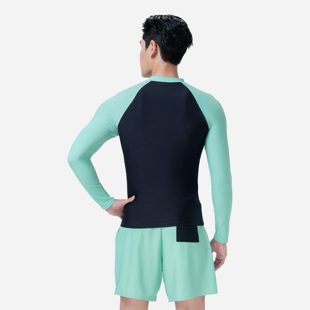 Áo Bơi Chống Nắng Nam Speedo Sun Protection - Xanh Mint - Supersports Vietnam