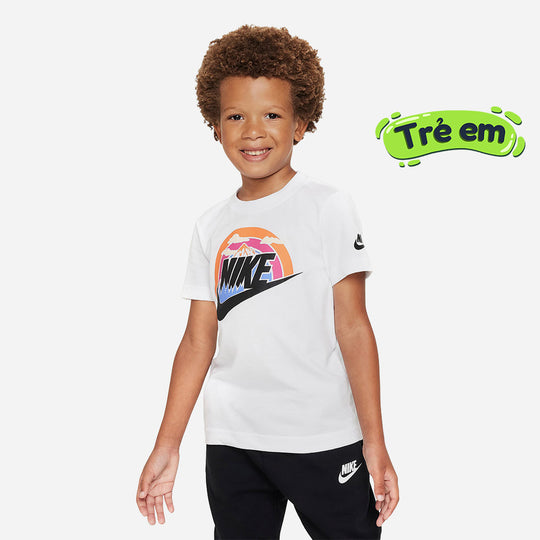Boys' Rookie Nike Wilderness Futura T-Shirt - White