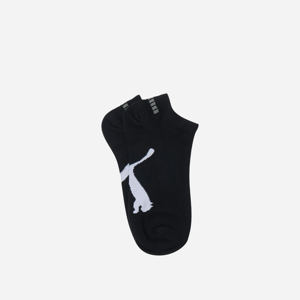 Vớ Puma Phối Logo Thời Trang (1 Đôi) - Đen - Supersports Vietnam