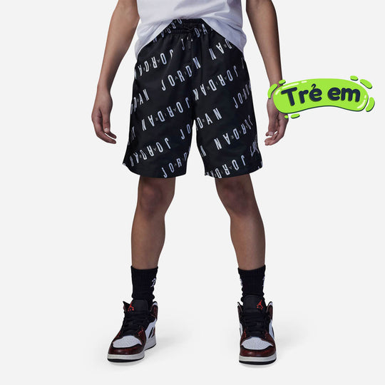 Boys' Jordan Essentials Poolside Shorts - Black