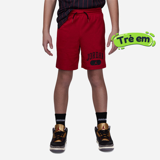 Boys' Jordan Mesh Pe Shorts - Red