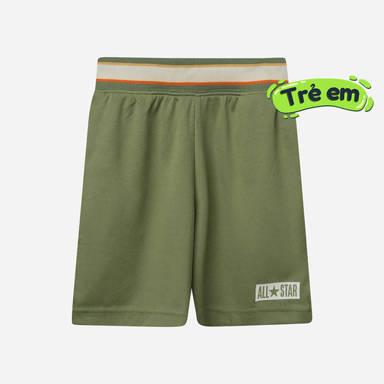 Boys' Converse Sport Core Mesh Shorts - Green