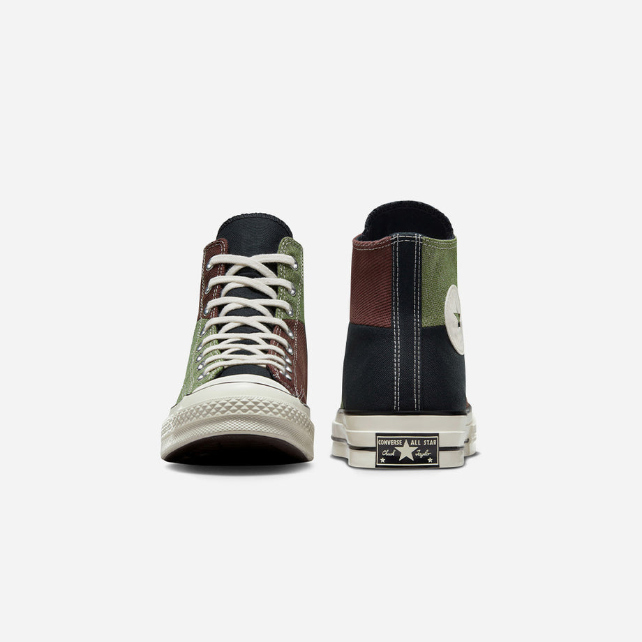 Supersports Vietnam Official | Men's Converse Chuck 70 Crafted Patchwork  Sneakers - Black | CONVERSE 2023