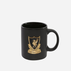 Lfc Matte Gold Crest Mug - Red