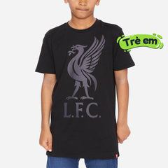 Boys' Lfc Liverbird T-Shirt - Black