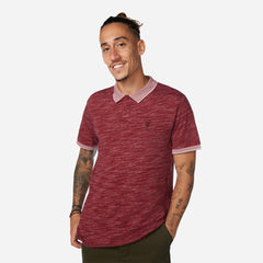 Men's Lfc Space Dye Polo - Red