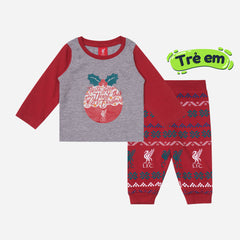 Bộ Đồ Ngủ Bé Trai Lfc Baby Holiday - Đỏ