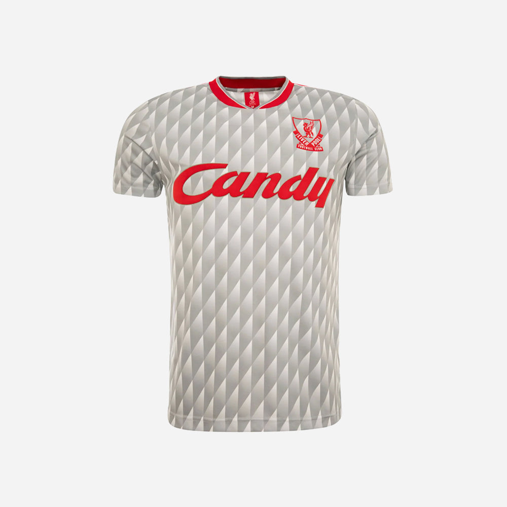 Retro Liverpool Away Long Sleeve Jersey 1989 By Adidas