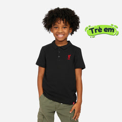 Kids' Lfc Junior Conninsby Polo Shirt - Black