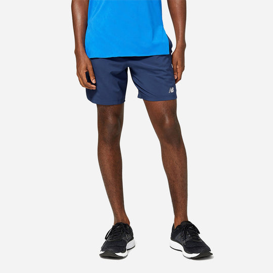 Men's New Balance Accelerate 7 Inch Running Shorts - Navy