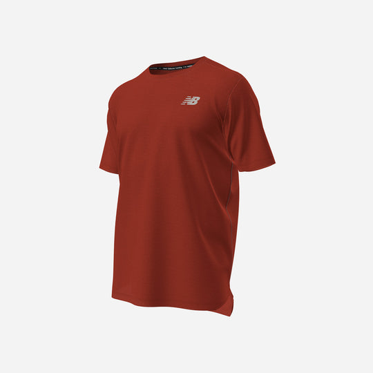Men's New Balance Impact Run T-Shirt - Red