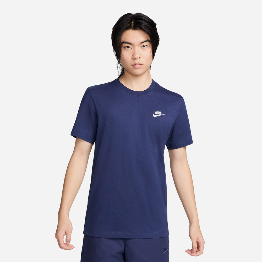 Áo Thun Nam Nike Sportswear Club - Xanh Navy - Supersports Vietnam