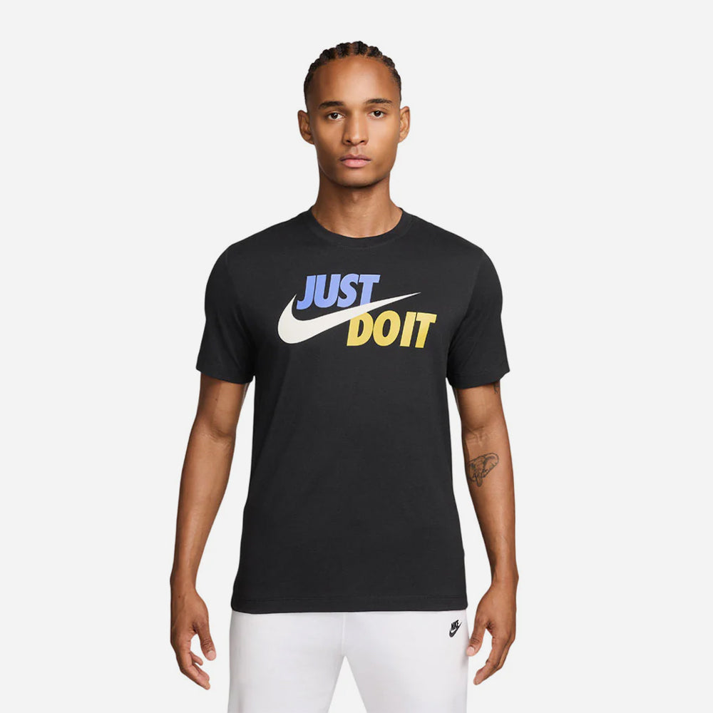 Áo Thun Nam Nike Sportswear Just Do It Swoosh - Đen - Supersports Vietnam