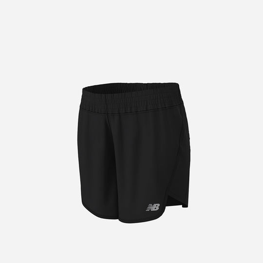 Women's New Balance Accelerate 5 Inch Shorts - Black