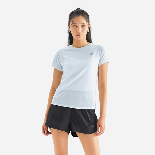 Women's New Balance Impact Run T-Shirt - Blue