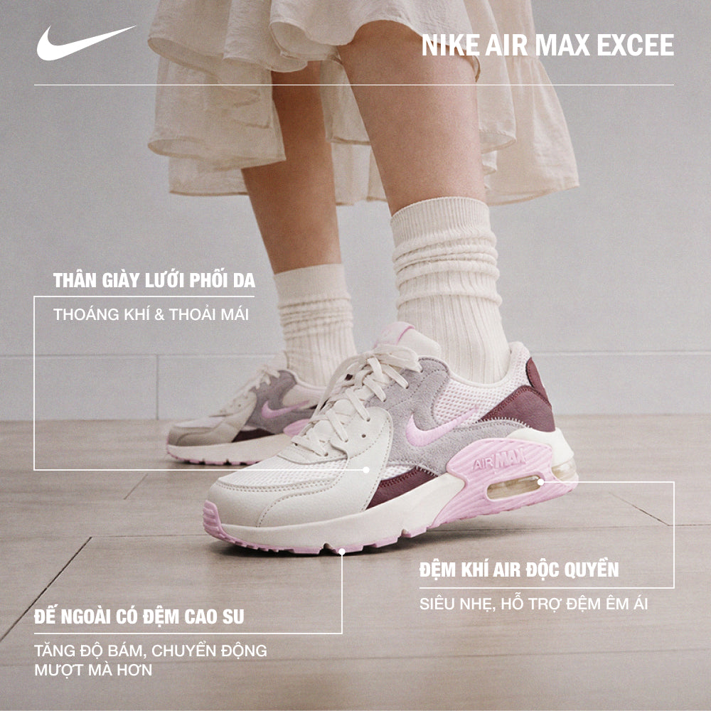 Giày Sneaker Nữ Nike Air Max Excee - Nhiều Màu - Supersports Vietnam