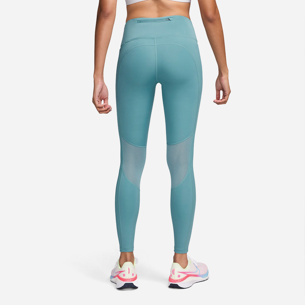 Quần Bó Thể Thao Nữ Nike Epic Fast Mid-Rise - Xanh Dương - Supersports Vietnam