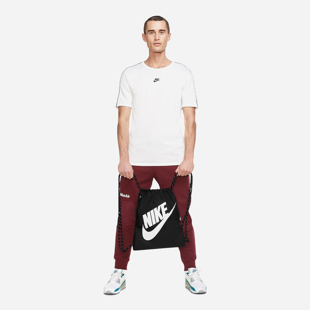 Túi Thể Thao Nike Heritage Drawstring - Đen - Supersports Vietnam