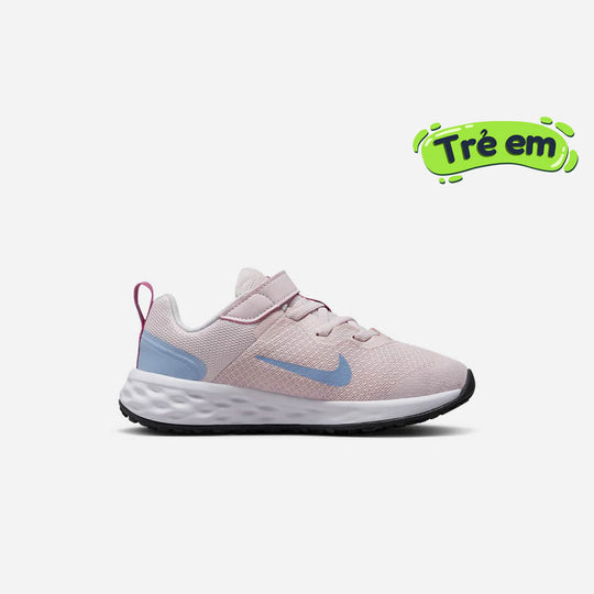 Giày Chạy Bộ Trẻ Em Nike Revolution 6 - Hồng