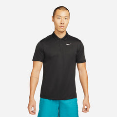 Áo Polo Nam Nike Nikecourt Dri-Fit - Đen