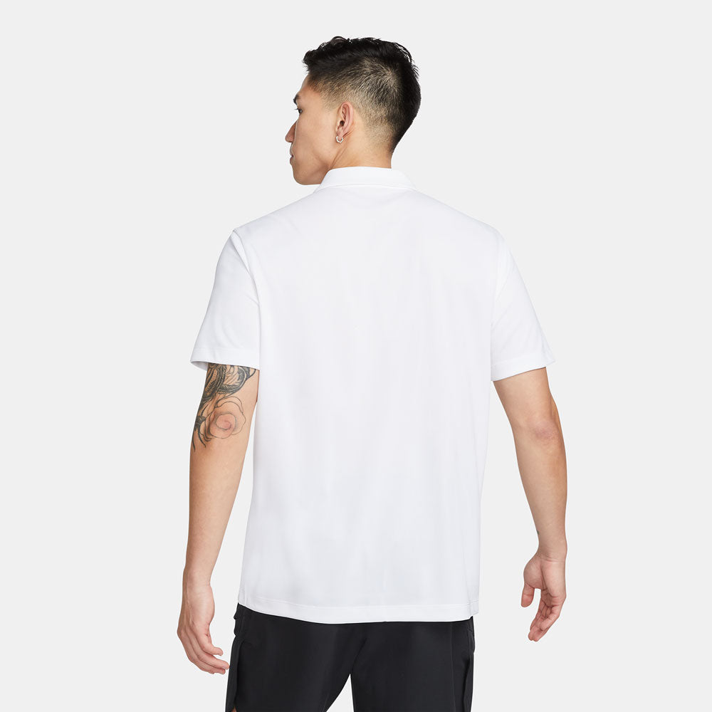 Áo Polo Thể Thao Nam Nike Court Dri-Fit - Trắng - Supersports Vietnam