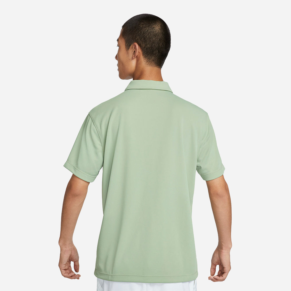 Ão Polo Nam Nike Nikecourt Dri-Fit Solid - Xanh Lá â Supersports Vietnam