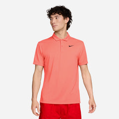 Men's Nike Nikecourt Dri-Fit Solid Polo - Red