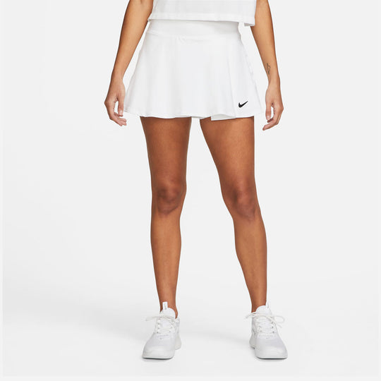 Women's Nike Court Dri-Fit Victory Flouncy Tennis Skirt - White
