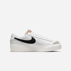 Giày Sneakers Nữ Nike Blazer Low Platform - Trắng