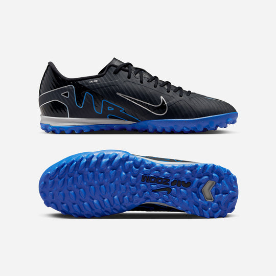 Men's Nike Zoom Mercurial Vapor 15 Academy Turf Football Boots - Black