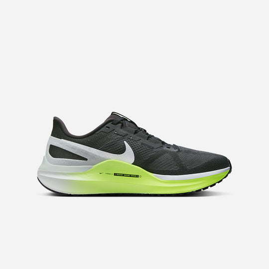 Men's Nike Air Zoom Structure 25 Running Shoes - Black