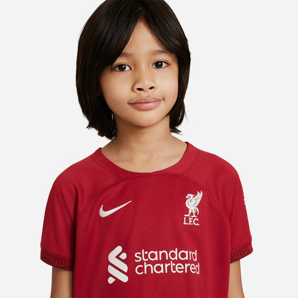 Áo Đá Bóng Bé Trai Nike Liverpool Fc Sân Nhà 2022/23 - Đỏ - Supersports Vietnam