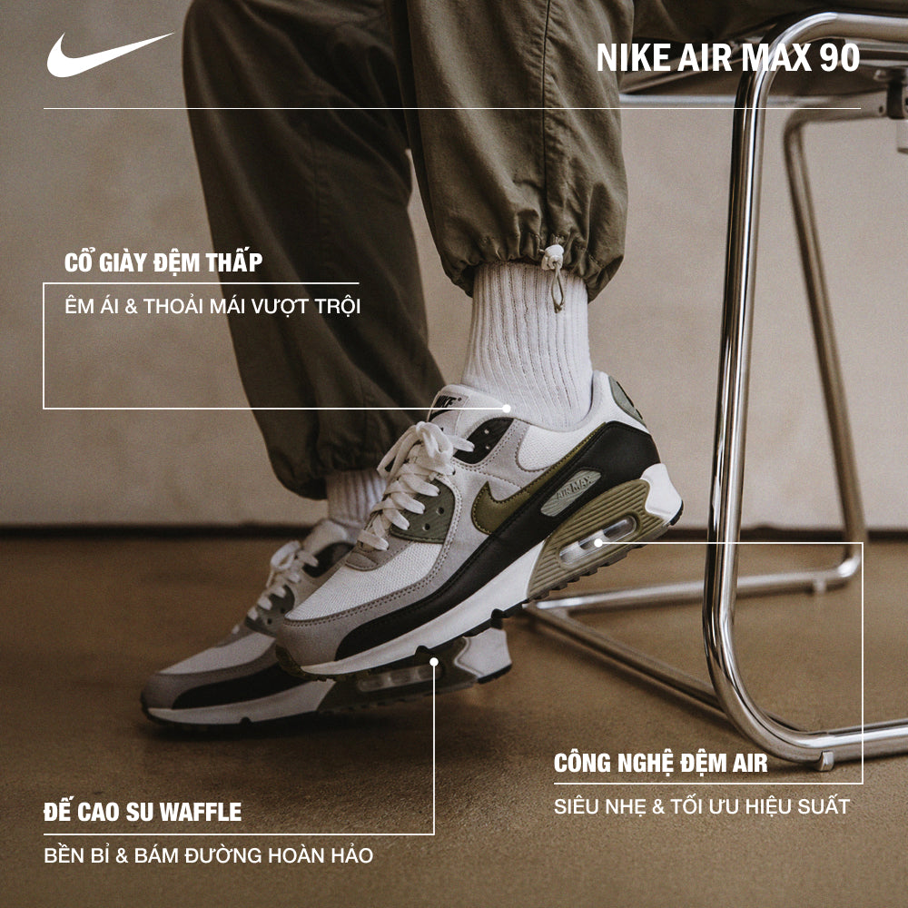 Giày Sneaker Nam Nike Air Max 90 - Nhiều Màu - Supersports Vietnam