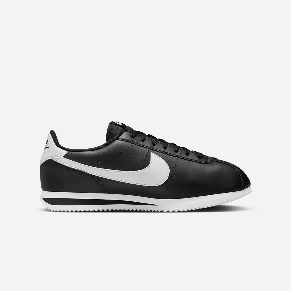 Giày Sneaker Nam Nike Cortez Leather - Đen - Supersports Vietnam