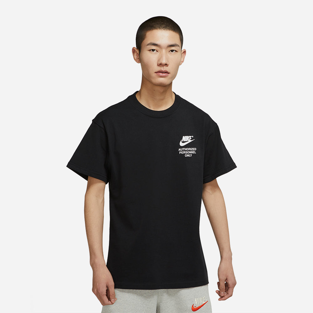 Áo Thun Nam Nike Sportswear Authorized Personnel - Đen - Supersports Vietnam