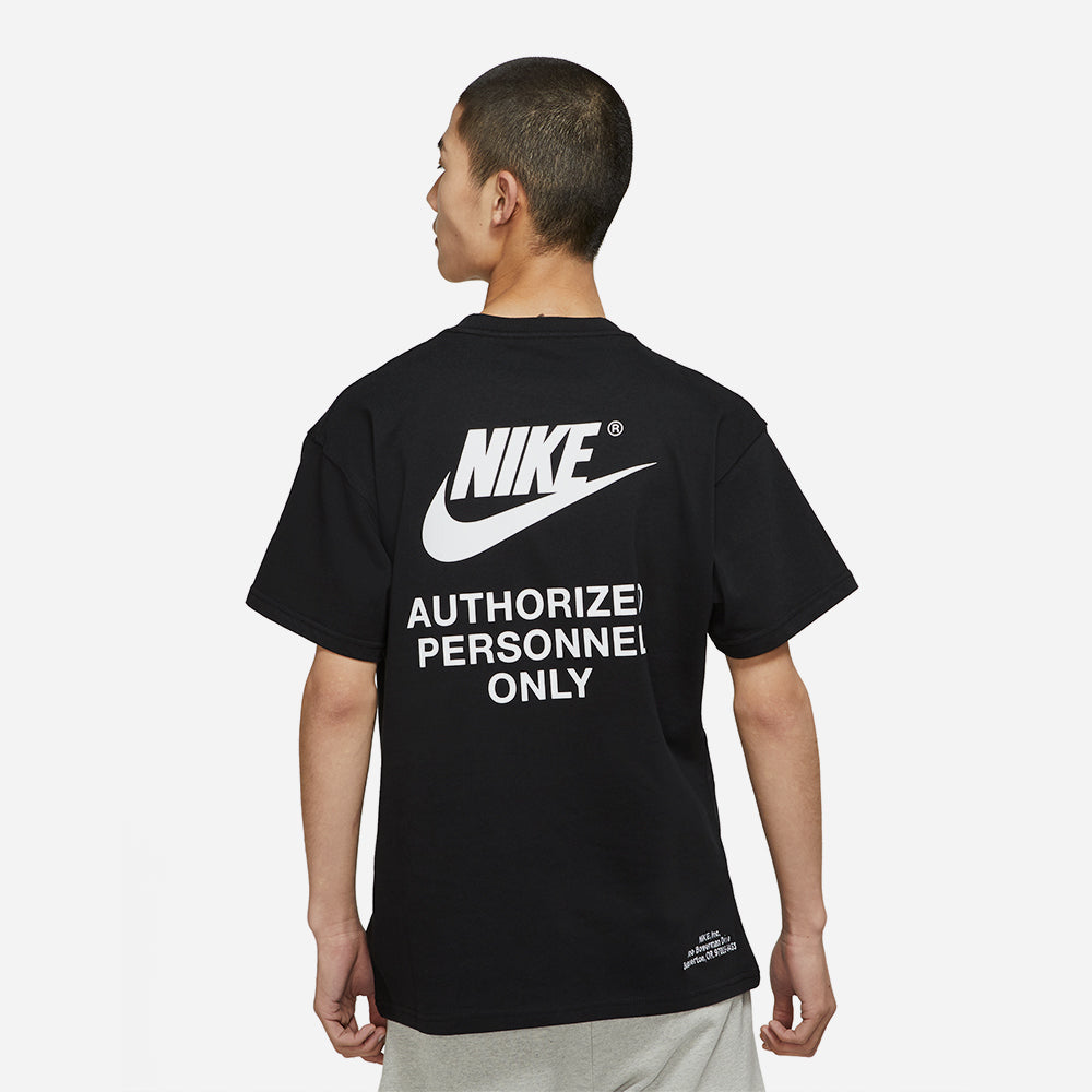 Áo Thun Nam Nike Sportswear Authorized Personnel - Đen - Supersports Vietnam