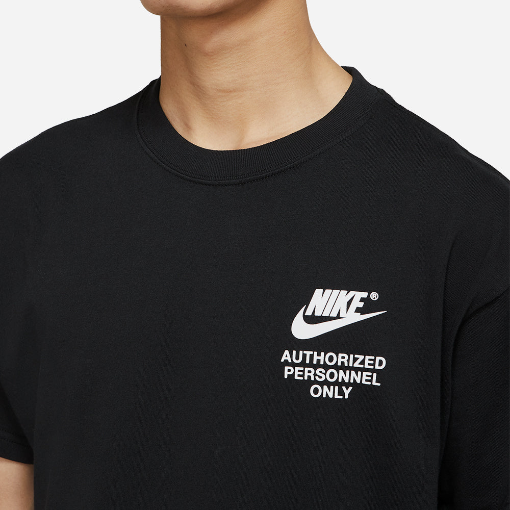 Áo Thun Nam Nike Sportswear Authorized Personnel - Đen - Supersports Vietnam