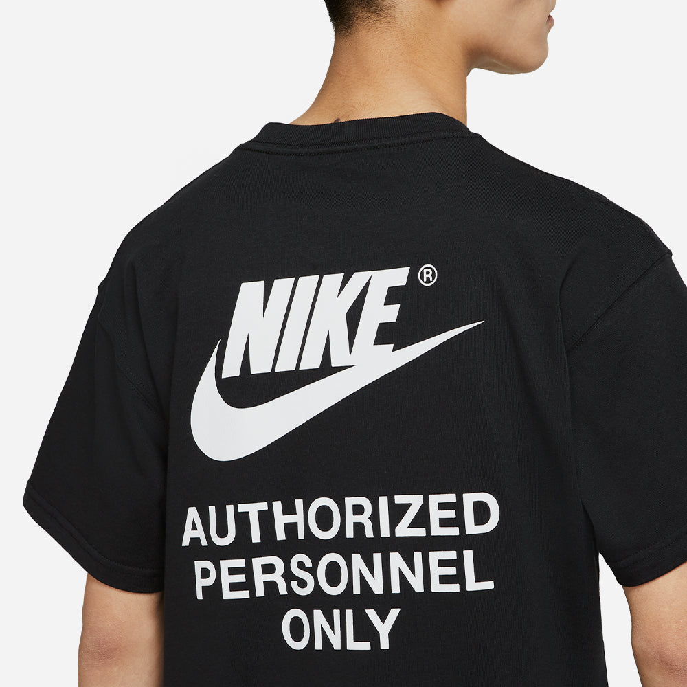 Áo Thun Nam Nike Sportswear Authorized Personnel - Đen - Supersports Vietnam