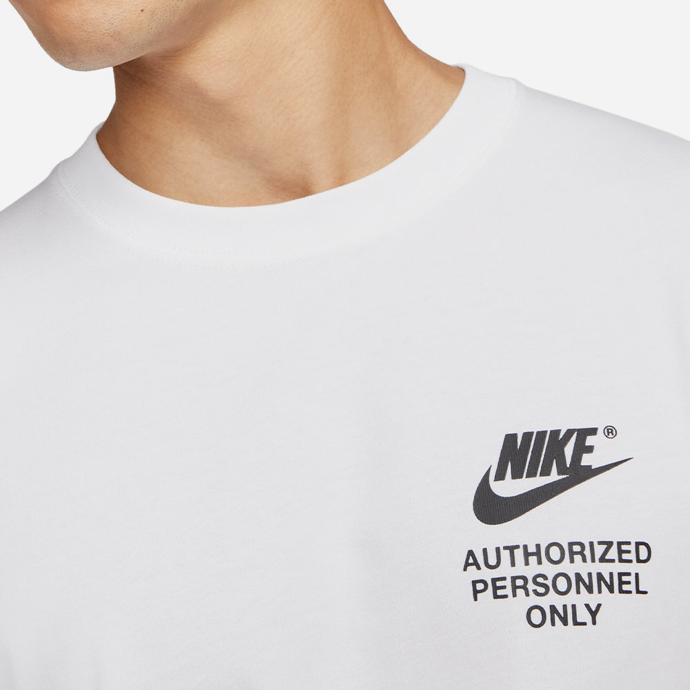 Áo Thun Nam Nike Sportswear Authorized Personnel - Trắng - Supersports Vietnam
