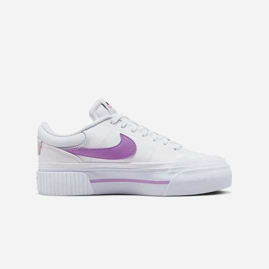 Women's Nike Court Legacy Lift Sneakers - Purple