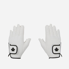 Women's Descente Golf Glove - White