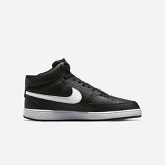 Men's Nike Court Vision Mid Next Natural Sneakers - Black